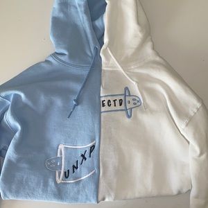 COPY - UNXPECTD “tunnels” split hoodie